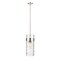 Z-Lite Fontaine 3 Light Pendant, Polished Nickel & Clear 3035P9-PN - alternate 1